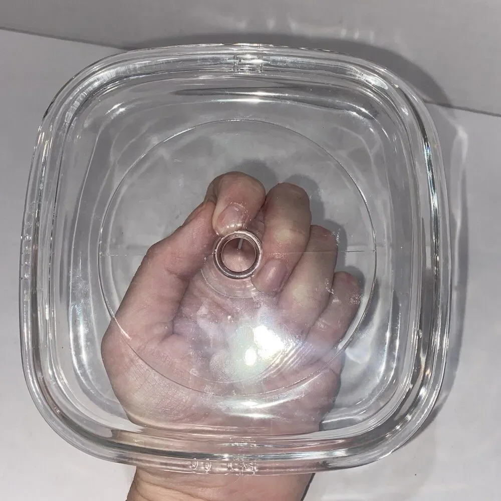 Petite Pan Pyrex Glass 5” Lid P-41-GC Corning Ware  Replacement Read Desc. A-3